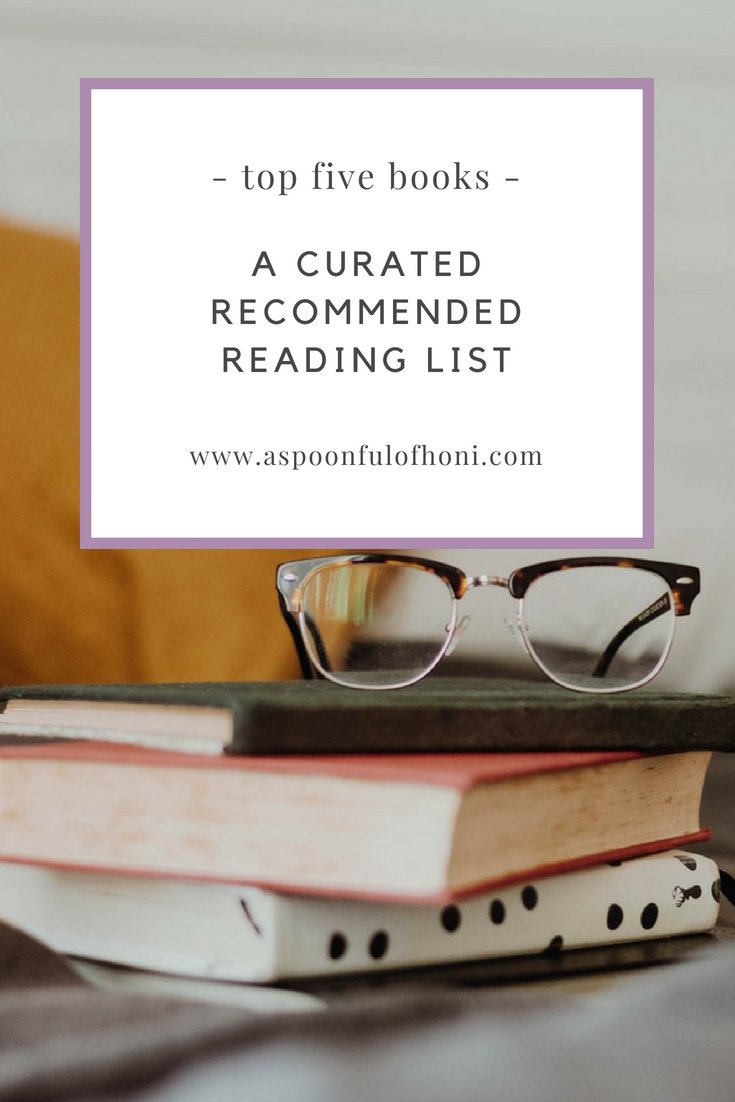 recommended reading pinterest graphic