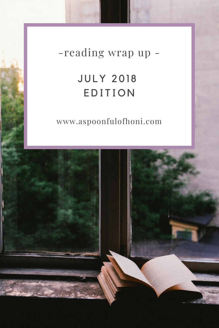 july reading wrap up pinterest graphic