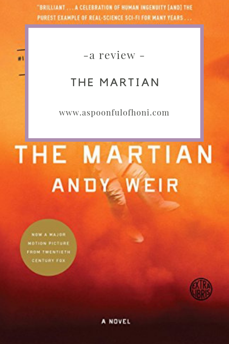 The Martian A Review Pinterest Graphic