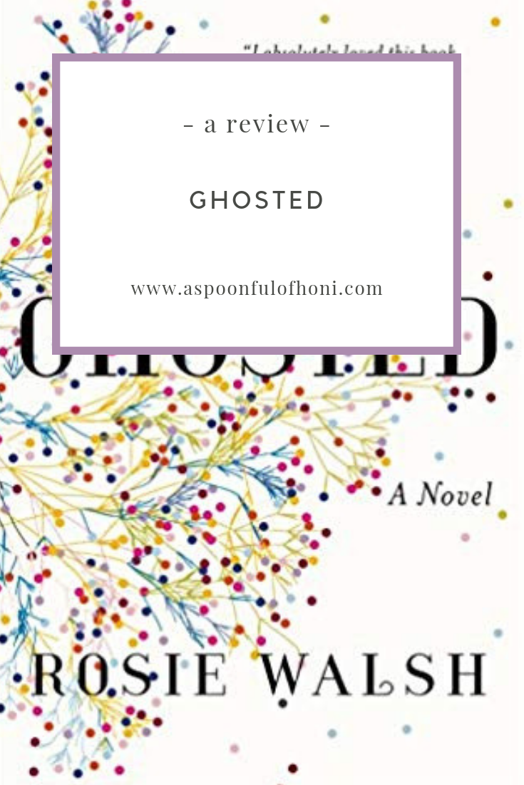 ghosted a book review pinterest graphic