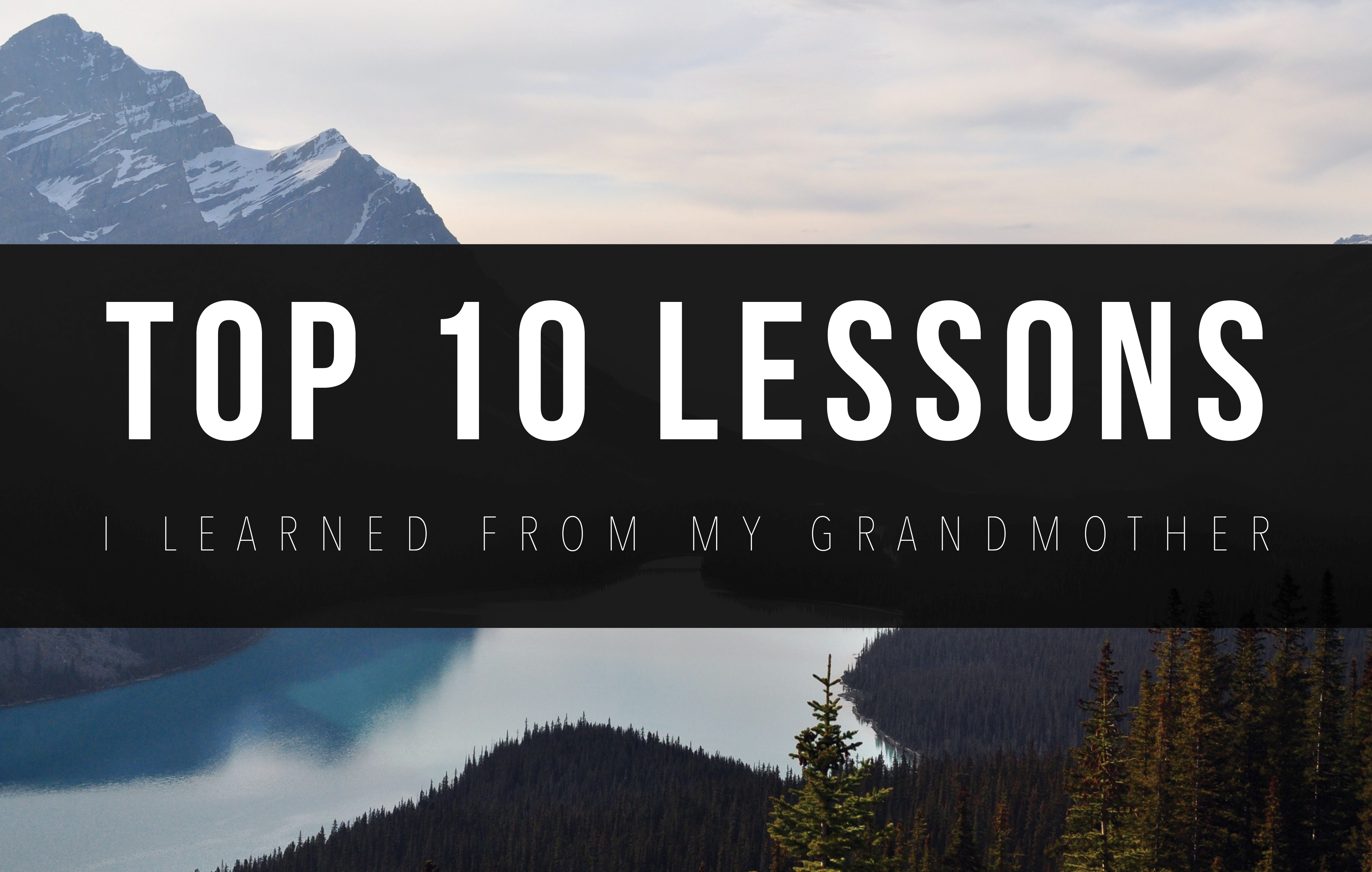 A Few Lessons I Ve Learned From My Grandmother A Spoonful Of Honi