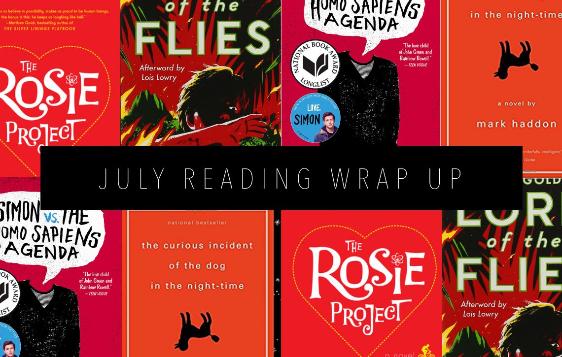 JULY READING WRAP UP